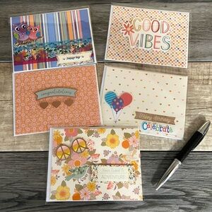 Set Of 5 Blank All Occasion Cards